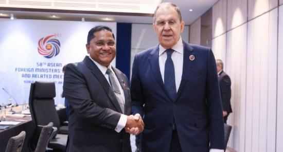 Lavrov Praises Sri Lanka as Reliable Partner